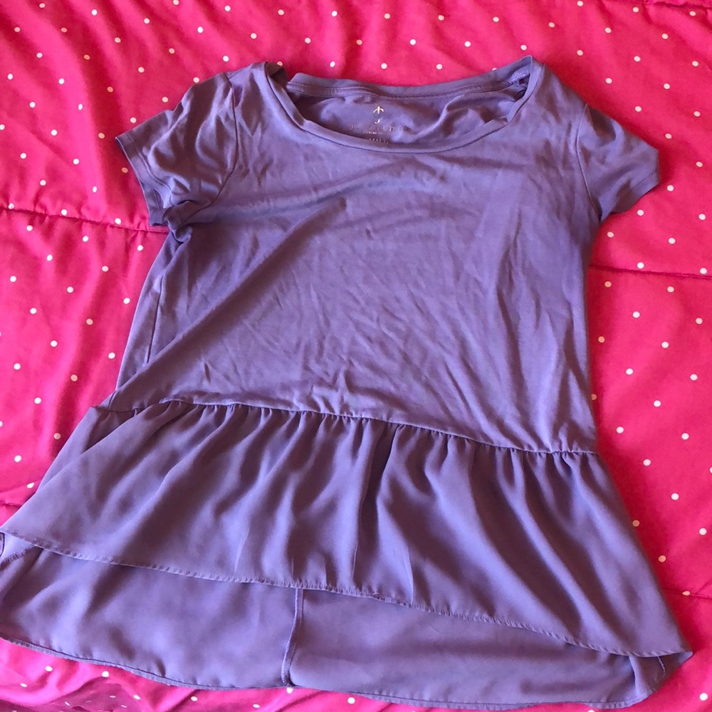 Purple shirt